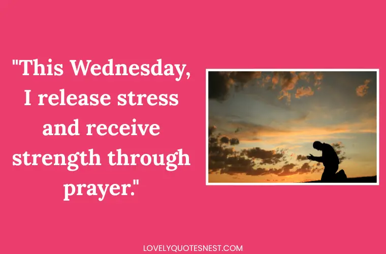Prayers for Wednesday's Blessings