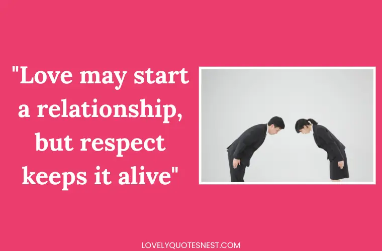 Quotes on Respect in Relationships