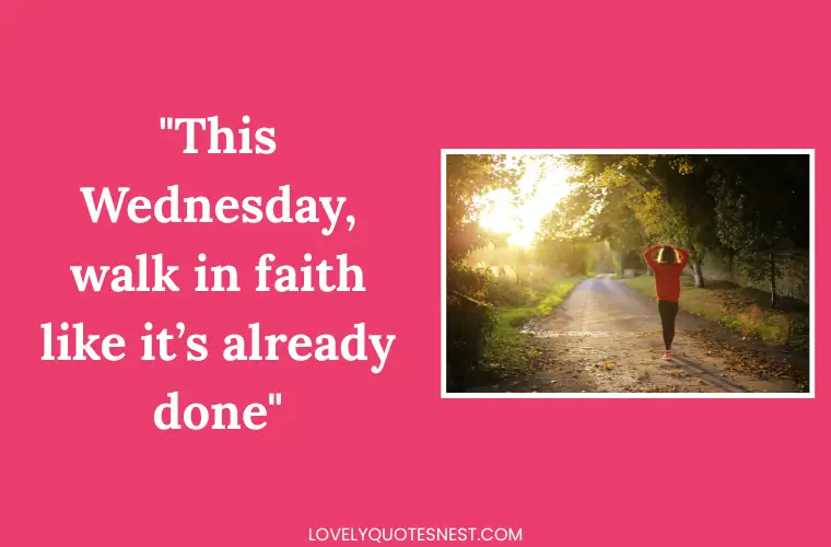 Wednesday Blessing Captions