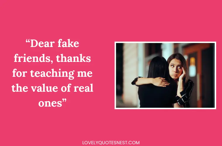 Messages to Fake Friends