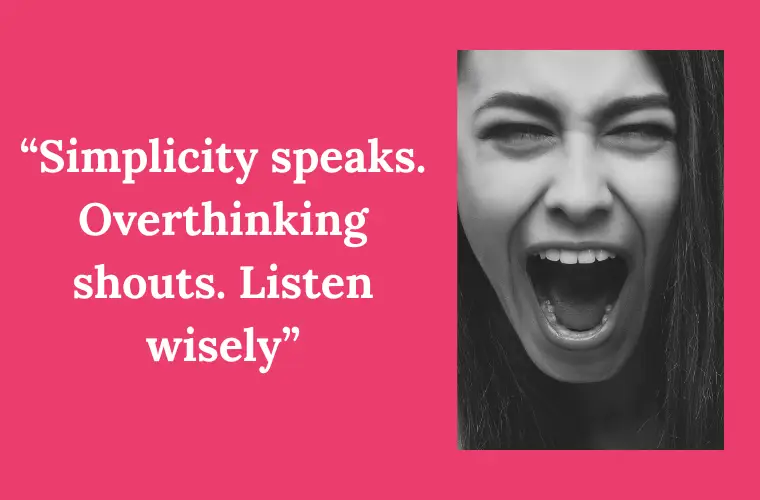 Quotes to Let Go of Overthinking
