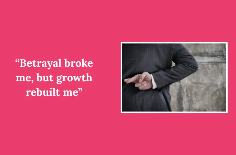 Personal Growth After Betrayal Strength in Adversity