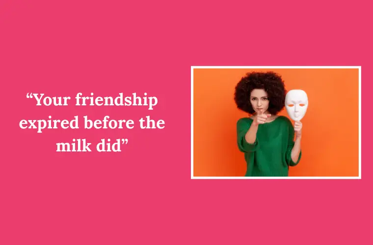 Savage Quotes to Expose Fake Friends