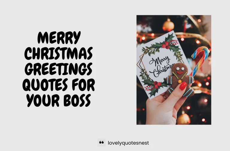 Popular Merry Christmas Greetings Quotes For Your Boss
